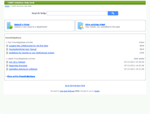 Tablet Screenshot of help.cairsolutions.com